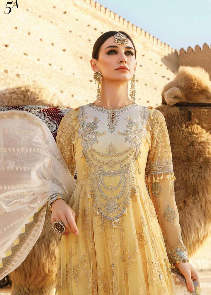 Voyage A Luxe By Maria B Embroidered Lawn Suits Unstitched 3 Piece MB23V 5A - Eid Collection