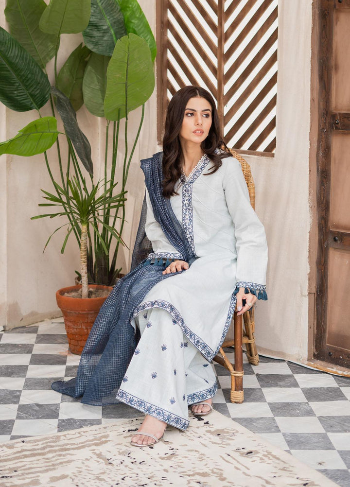 Maria Osama Khan Casual Pret  Lawn 3 Piece Suit MOK23CP Zephyr