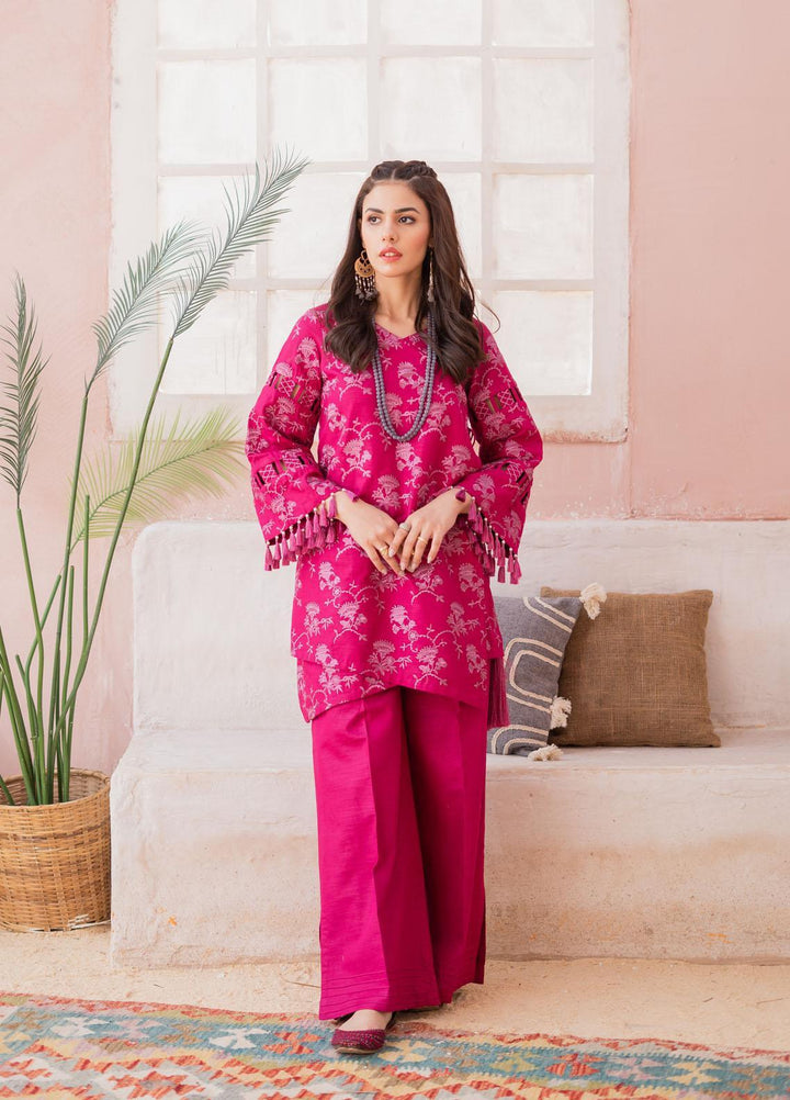 Maria Osama Khan Casual Pret  Lawn 2 Piece Suit MOK23CP Ballet Slipper