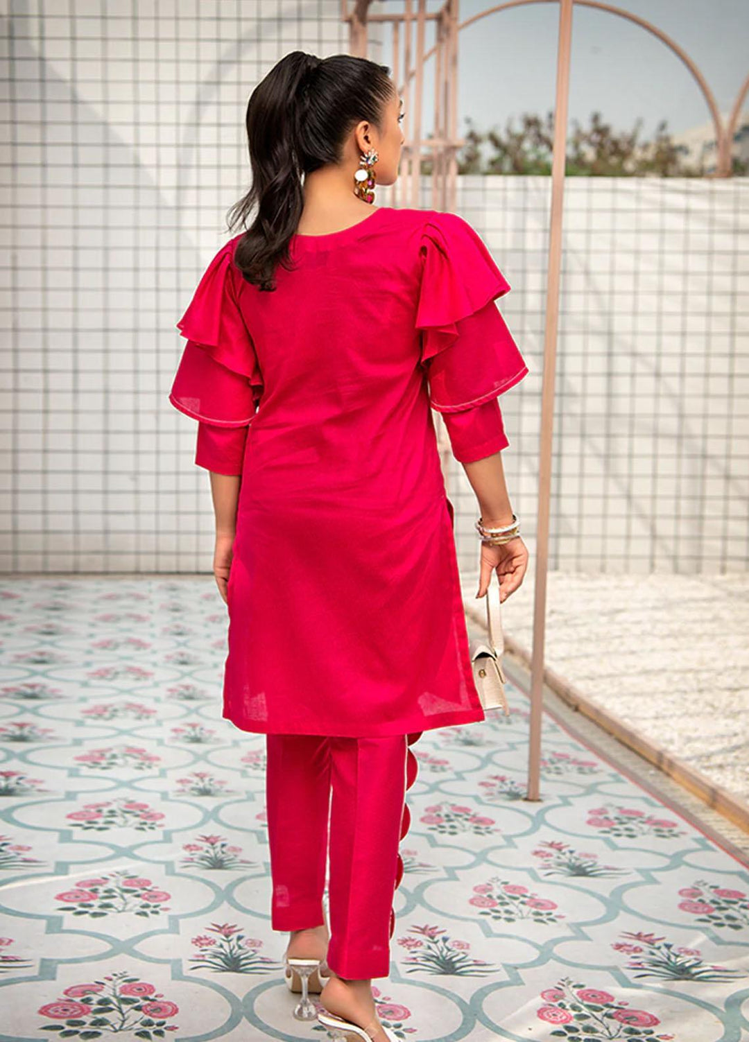 Maria Osama Khan Casual Pret  Lawn 2 Piece MOK22CB CALLISTA