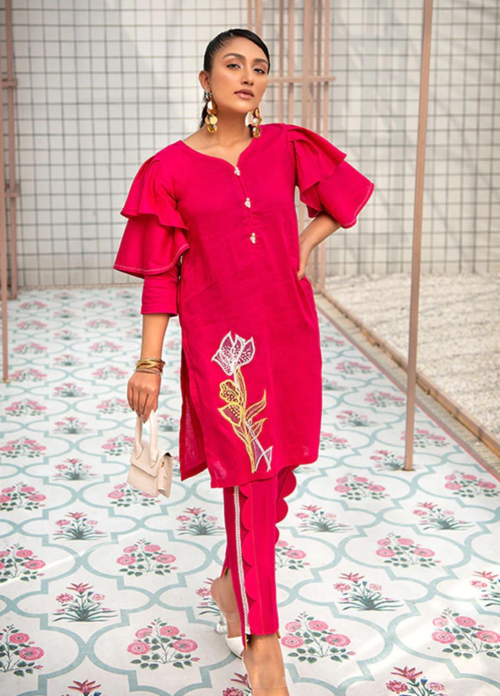 Maria Osama Khan Casual Pret  Lawn 2 Piece MOK22CB CALLISTA