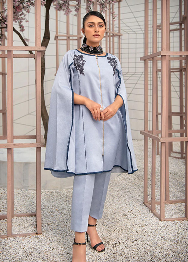 Maria Osama Khan Casual Pret  Lawn 2 Piece MOK22CB IPOH