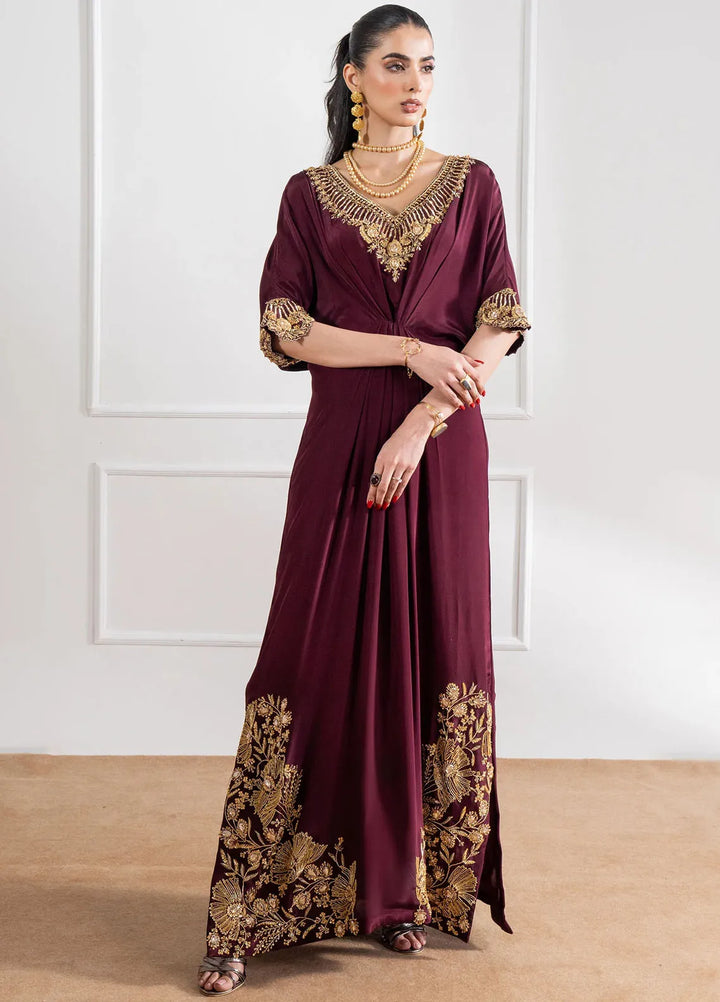 Maria Osama Khan Pret Embroidered Grip 2 Piece Suit Celine