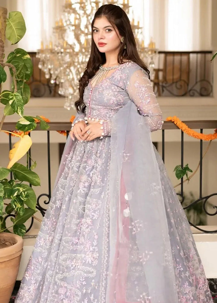 Maria Osama Khan Pret Embroidered Organza 3 Piece Suit Lyra