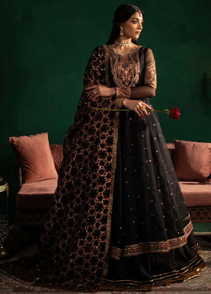 Maria Osama Khan Pret Embroidered Organza 3 Piece Suit Sham-e-Jashan