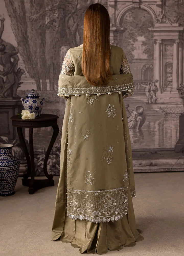 Maria Osama Khan Pret Embroidered Organza 4 Piece Suit Oraya