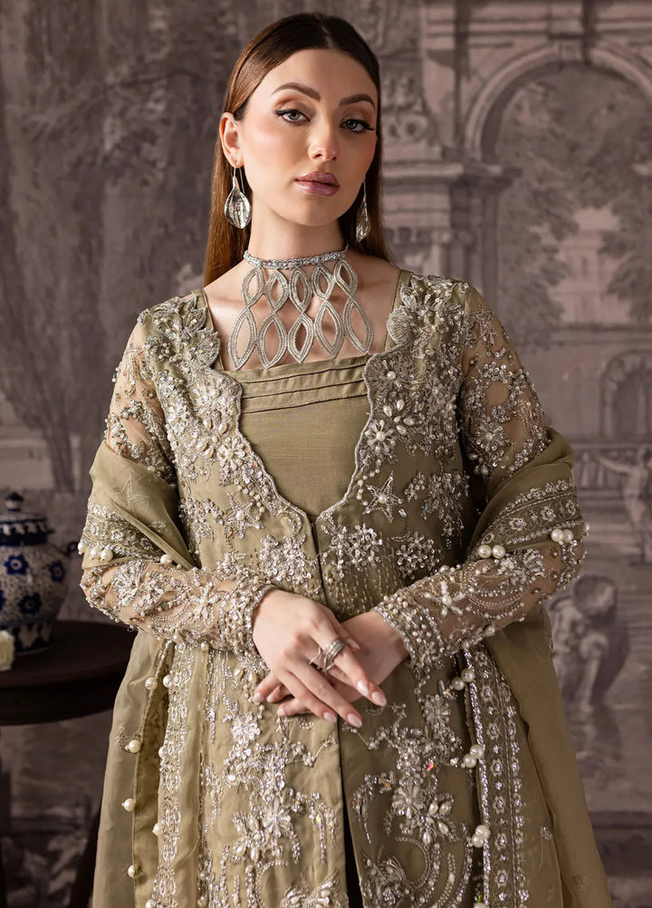 Maria Osama Khan Pret Embroidered Organza 4 Piece Suit Oraya
