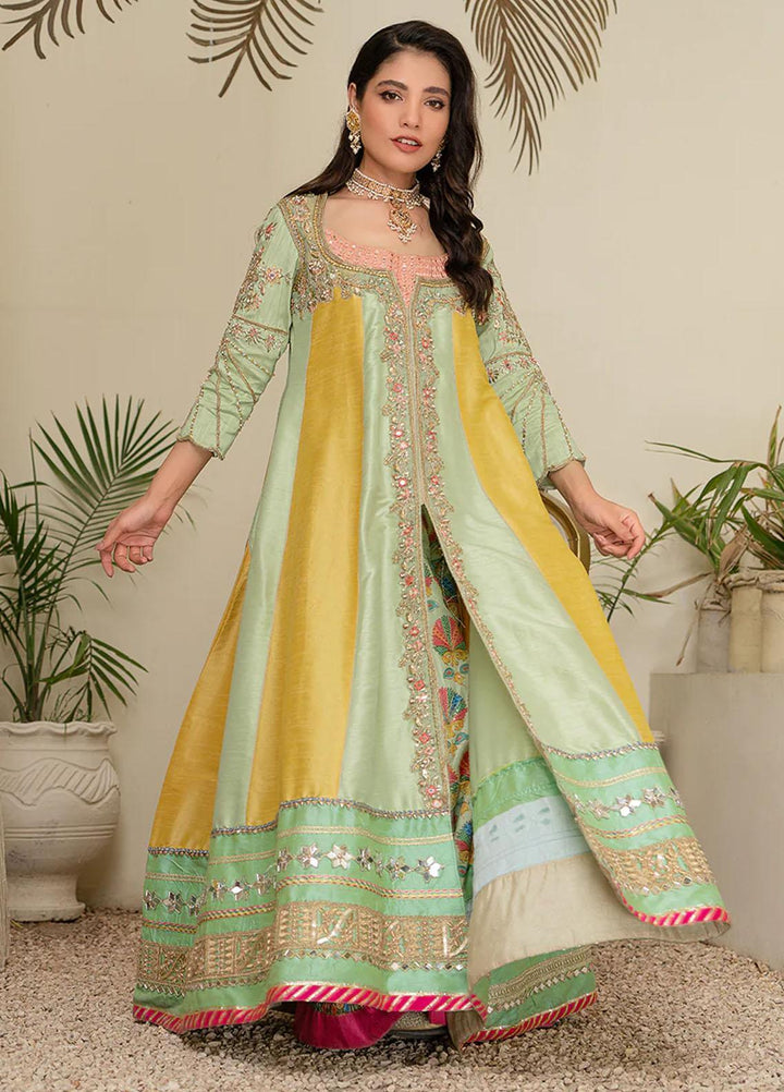 Maroon by Iqra Chaudhry Pret Embroidered Raw Silk 3 Piece Suit Royal Affair