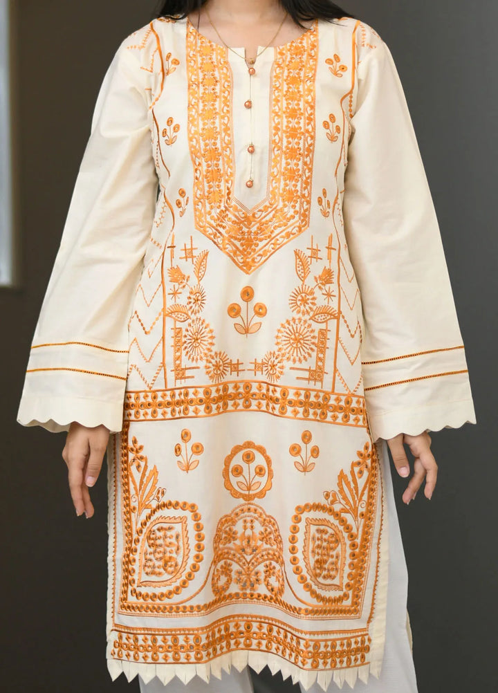 Maryam Malik Pret Casual Lawn Kurti D-07