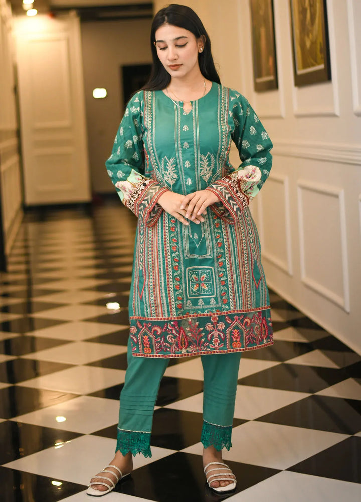 Maryam Malik Pret Casual Lawn Kurti D-10