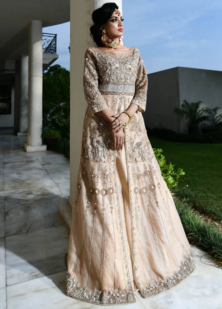 Maryam Malik Pret Embroidered Organza 2 Piece Suit Diya