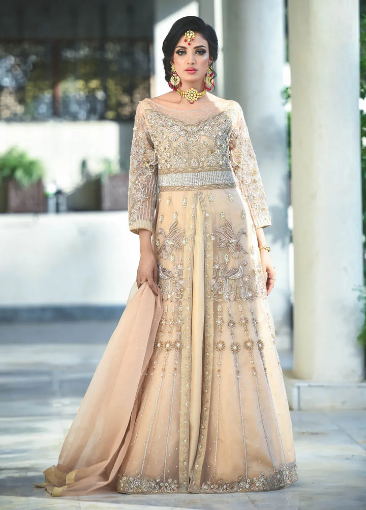 Maryam Malik Pret Embroidered Organza 2 Piece Suit Diya