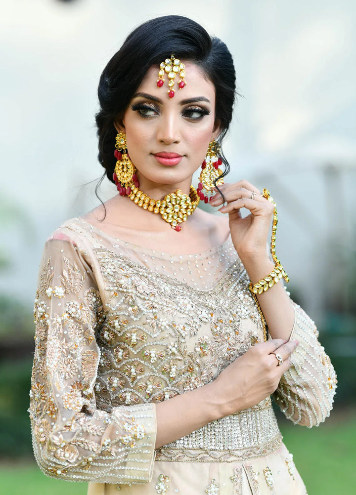 Maryam Malik Pret Embroidered Organza 2 Piece Suit Diya