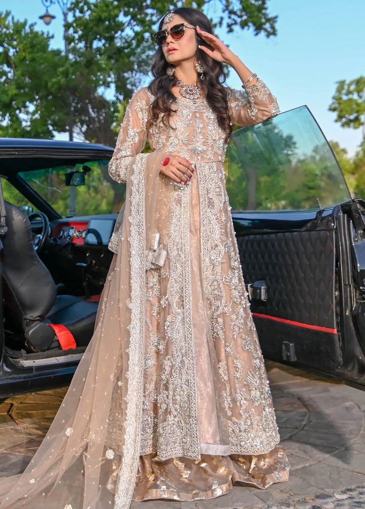 Maryam Malik Pret Embroidered Organza 3 Piece Suit Gul Meher
