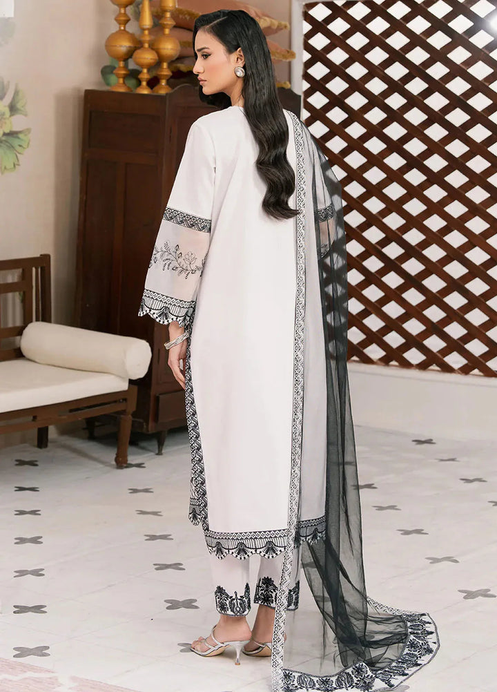Maryam N Maria Embroidered Lawn Suits Unstitched 3 Piece MNM25EL MS-50147 Azadeh - Summer Collection