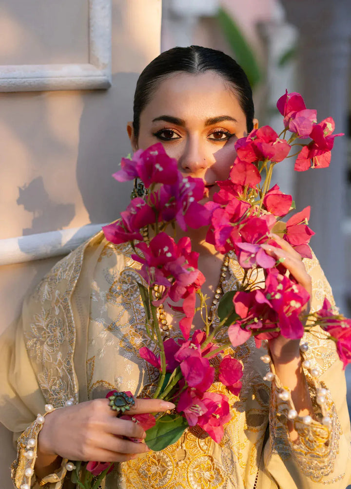 Maryam N Maria Embroidered Lawn Suits Unstitched 3 Piece MNM25EL MS-50148 Afsaneh - Summer Collection