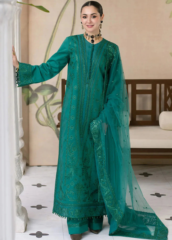Maryam N Maria Embroidered Lawn Suits Unstitched 3 Piece MNM25EL MS-50149 Afareen - Summer Collection