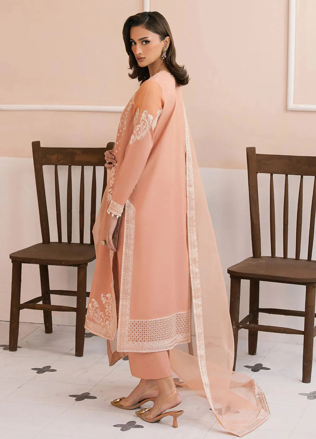 Maryam N Maria Embroidered Lawn Suits Unstitched 3 Piece MNM25EL MS-50151 Assieh - Summer Collection