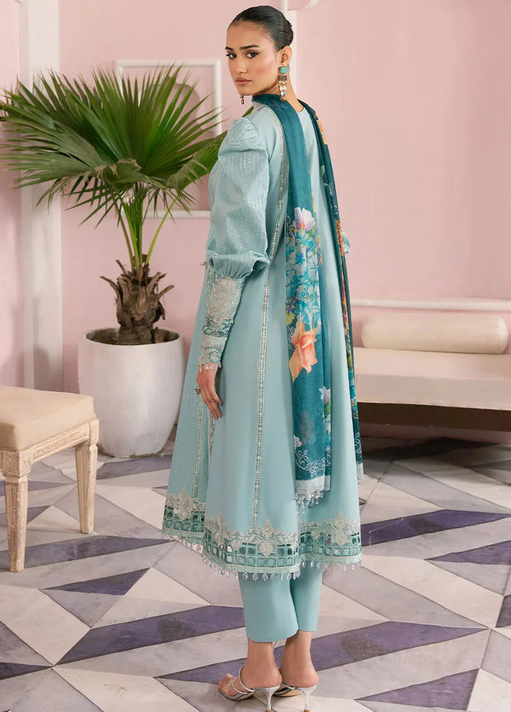 Maryam N Maria Embroidered Lawn Suits Unstitched 3 Piece MNM25EL MS-50158 Atoosh - Summer Collection