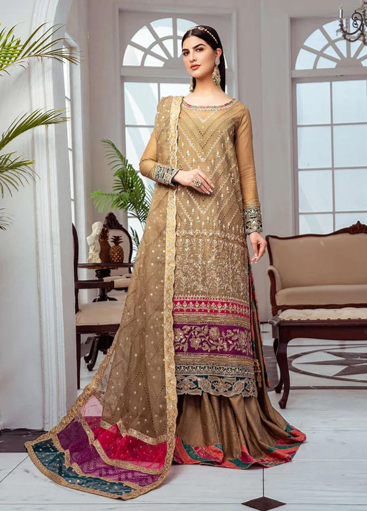 Maryum N Maria Luxury Pret Embroidered Organza 3 Piece Suit KHIBRAT