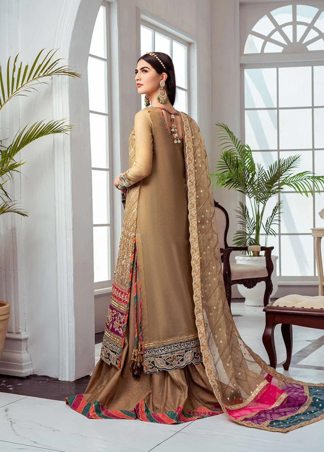 Maryum N Maria Luxury Pret Embroidered Organza 3 Piece Suit KHIBRAT