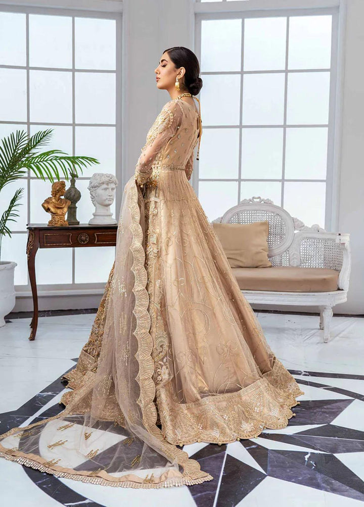 Maryum N Maria Luxury Pret Embroidered Net 3 Piece Suit FIONA