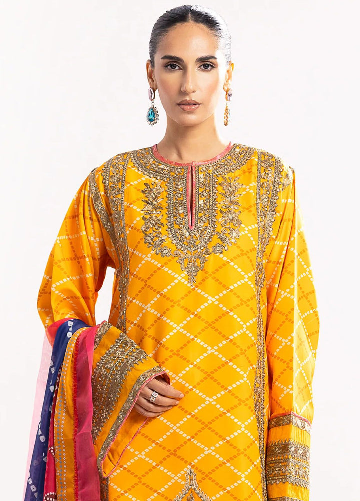 Maryum N Maria Embroidered Lawn Suit Unstitched 3 Piece MNM24E MS24595 Bahar - Eid Luxury Collection