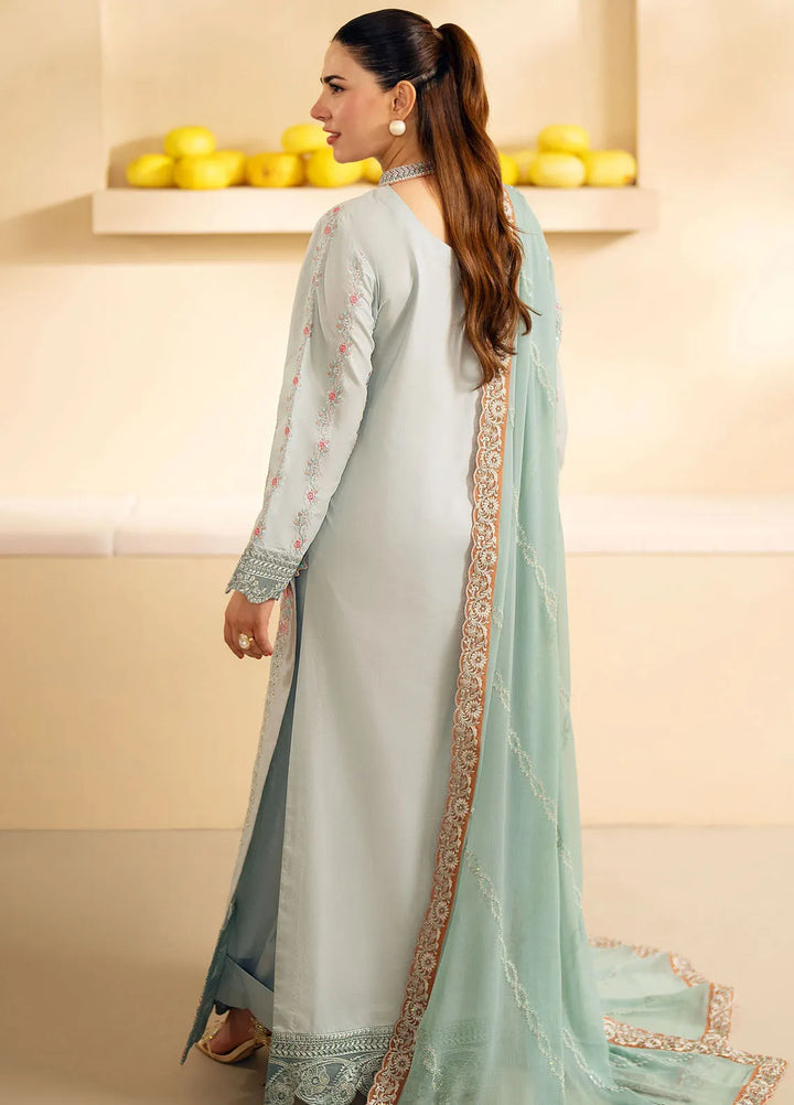 Maryum N Maria Embroidered Lawn Suit Unstitched 3 Piece MNM24EA Alisa - Luxury Collection
