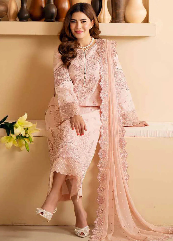 Maryum N Maria Embroidered Lawn Suit Unstitched 3 Piece MNM24EA Alyona - Luxury Collection