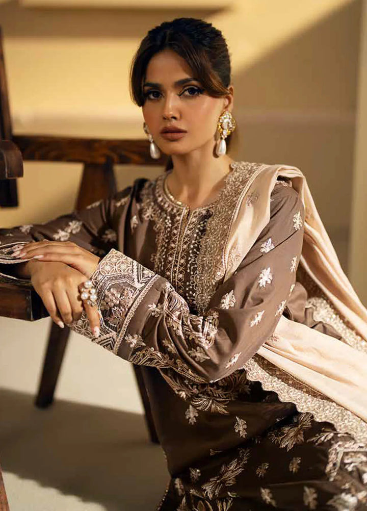 Maryum N Maria Embroidered Lawn Suit Unstitched 3 Piece MNM24EA Asya - Luxury Collection
