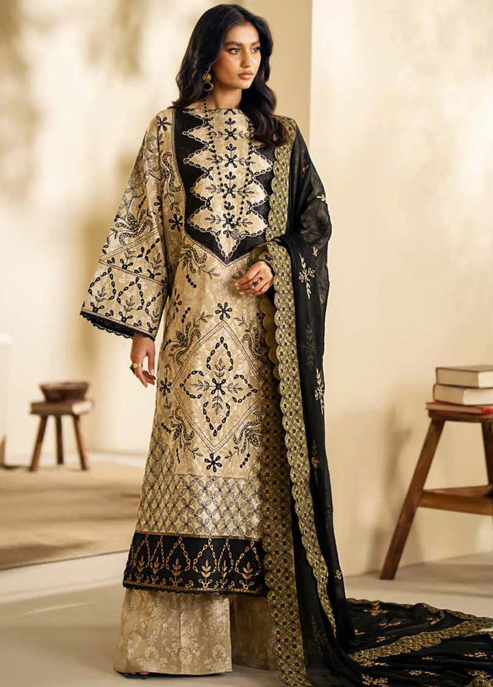 Maryum N Maria Embroidered Lawn Suit Unstitched 3 Piece MNM24EA Natasha - Luxury Collection