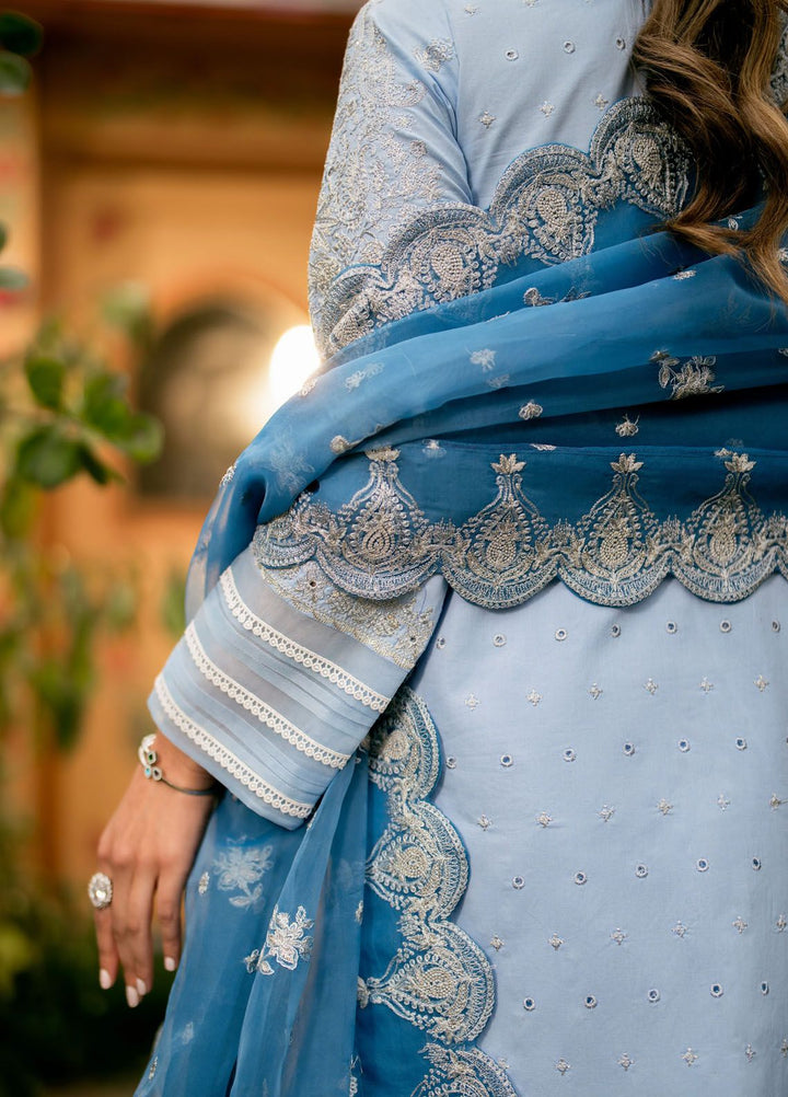 Maryum N Maria Embroidered Lawn Suit Unstitched 3 Piece MNM24LL2 MS24560 Eshe - Luxury Summer Collection