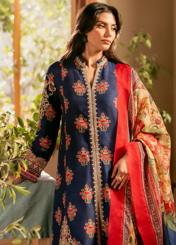 Maryum N Maria Embroidered Lawn Suit Unstitched 3 Piece MNM24LL2 MS24575 Mariam - Luxury Summer Collection