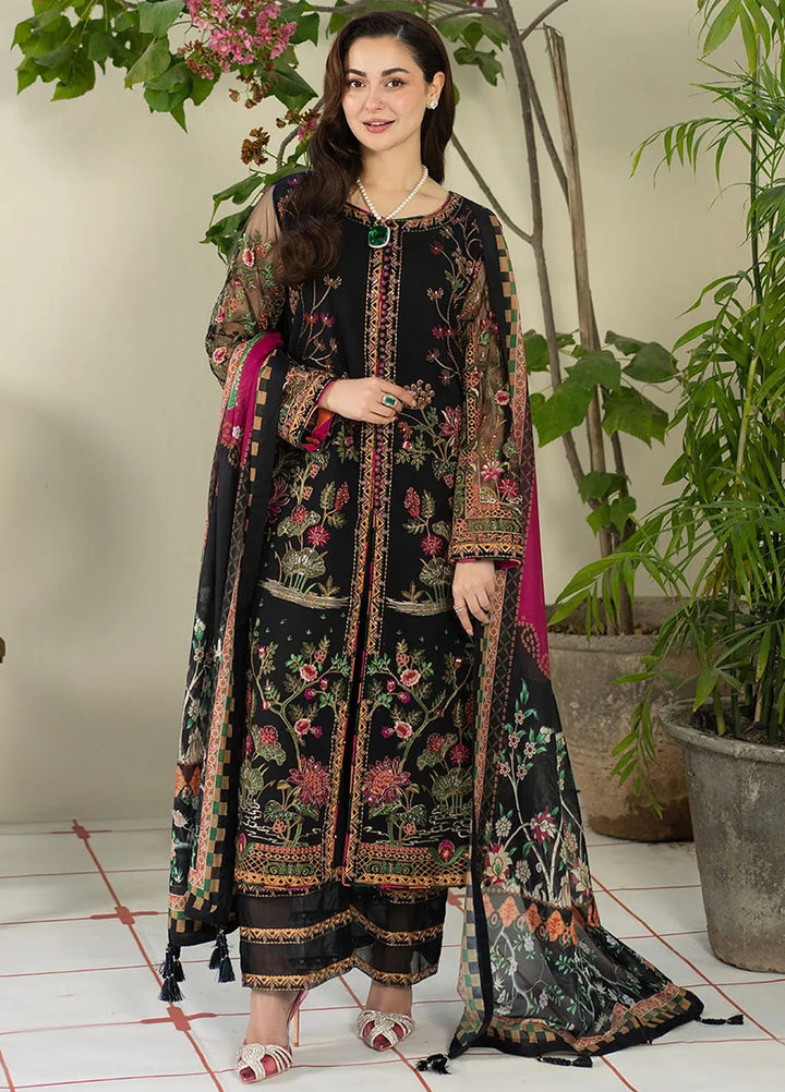 Maryum N Maria Embroidered Lawn Suit Unstitched 3 Piece MNM25LL MS50106 Aleaha - Summer Collection