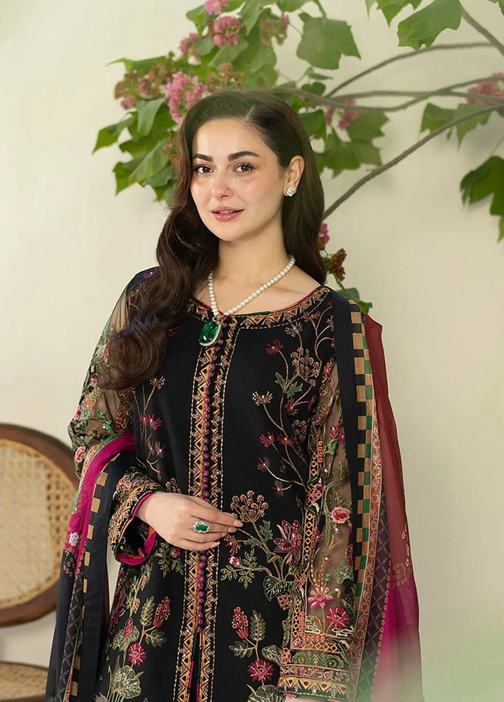 Maryum N Maria Embroidered Lawn Suit Unstitched 3 Piece MNM25LL MS50106 Aleaha - Summer Collection