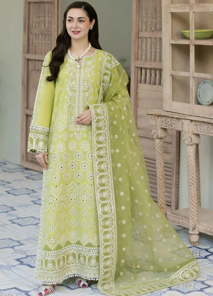 Maryum N Maria Embroidered Lawn Suit Unstitched 3 Piece MNM25LL MS50117 Aliya - Summer Collection
