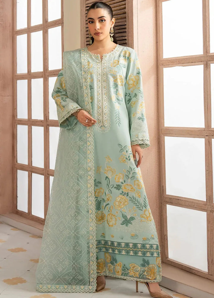 Maryum N Maria Embroidered Lawn Suit Unstitched 3 Piece MNM25LL MS50122 Alaia - Summer Collection