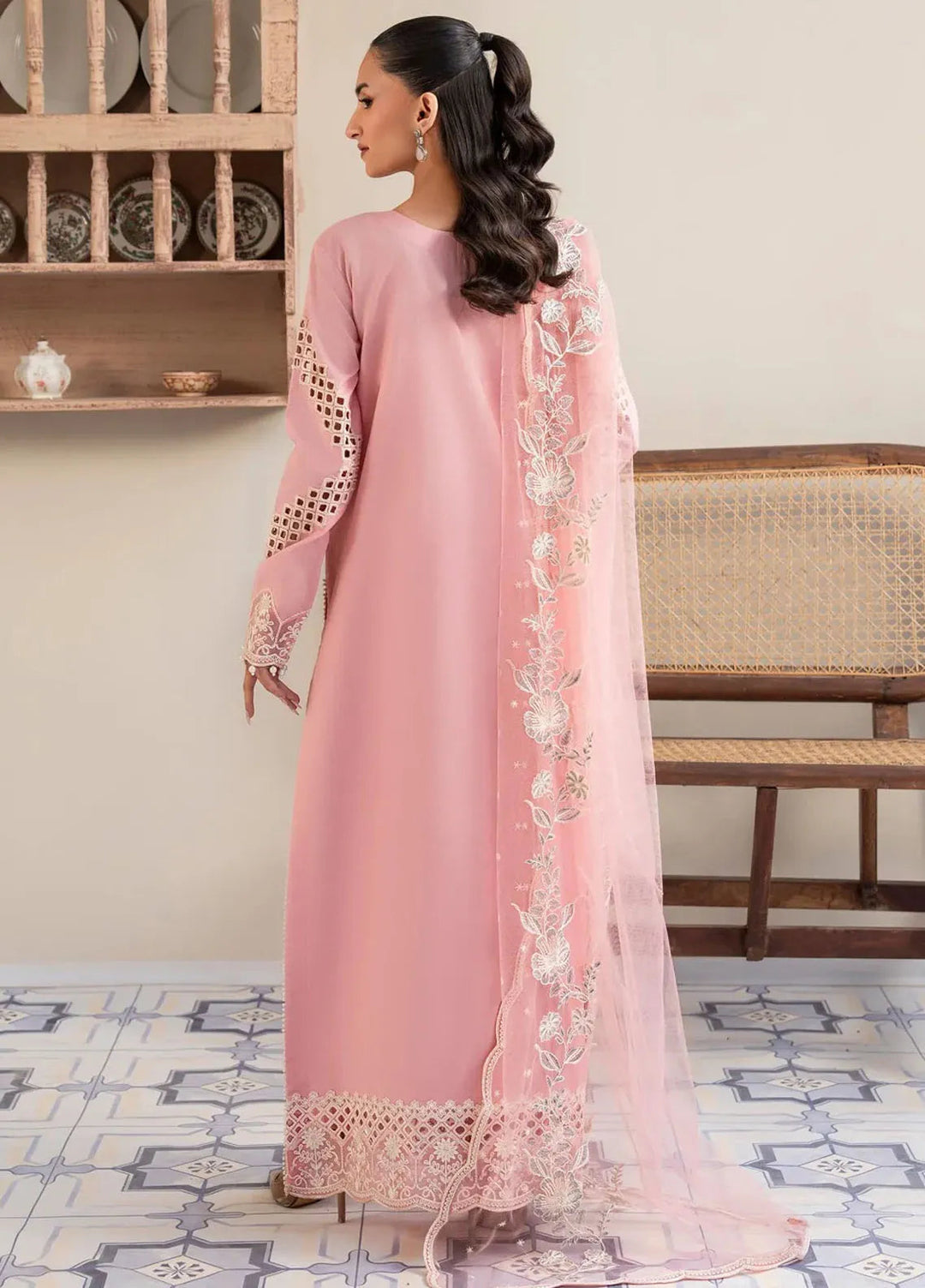 Maryum N Maria Embroidered Lawn Suit Unstitched 3 Piece MNM25LL MS50123 Ahlam - Summer Collection