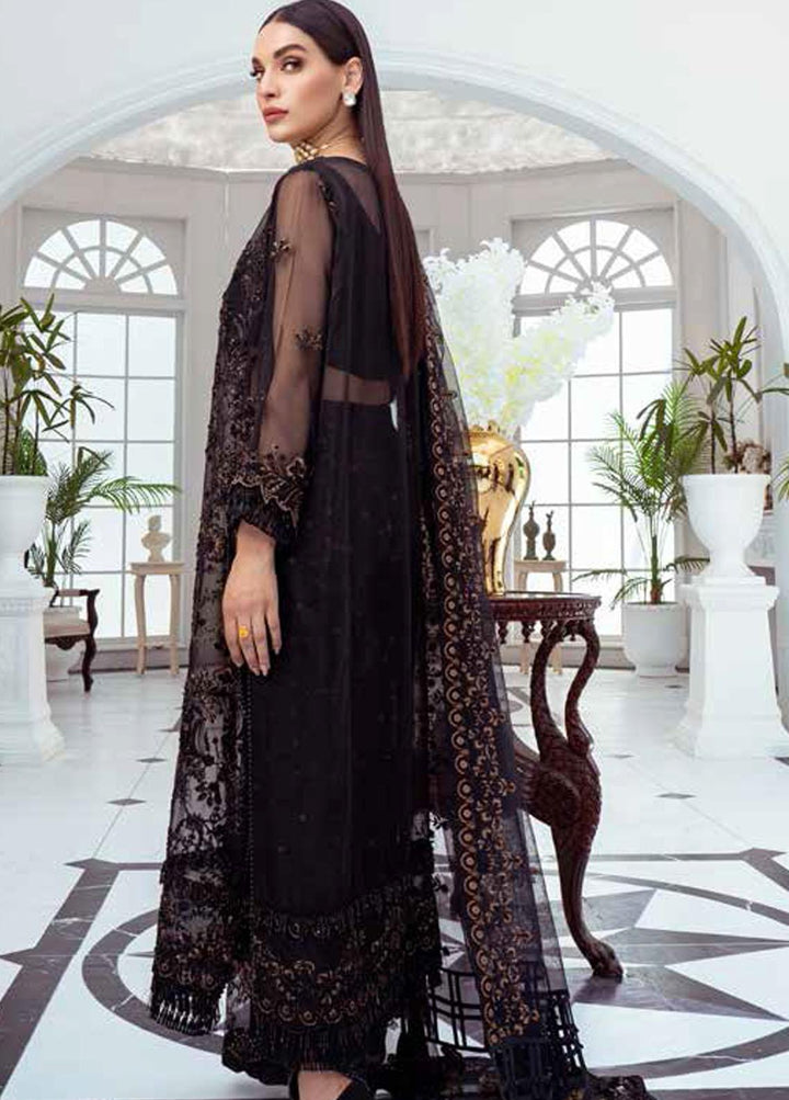 Luminious By Maryum N Maria Embroidered Organza Suits Unstitched 3 Piece MNM22LP MFD 84 GULRANG - Premium Collection