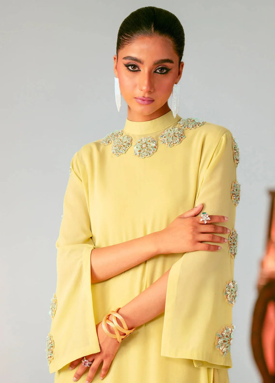 Maryum N Maria Pret Embroidered Chiffon 2 Piece Suit MS-24209 Anna