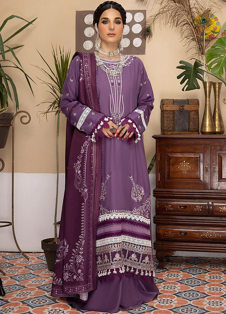 Masakali By Mahnur Embroidered Crepe Suits Unstitched 3 Piece MN23MSK D-03 B - Winter Collection