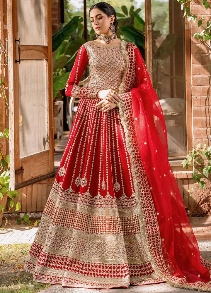 Mastani By Akbar Aslam Embroidered Raw Silk Suits Unstitched 3 Piece AA23MS 1490 Nawazish - Wedding Collection