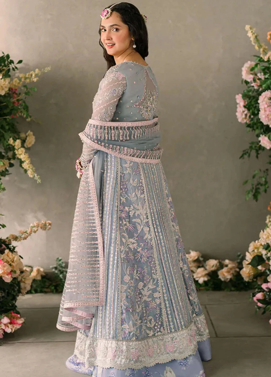 Mastani by Mushq Embroidered Chiffon Suits Unstitched 4 Piece MQ24MT MCH-09 Ezza - Luxury Collection