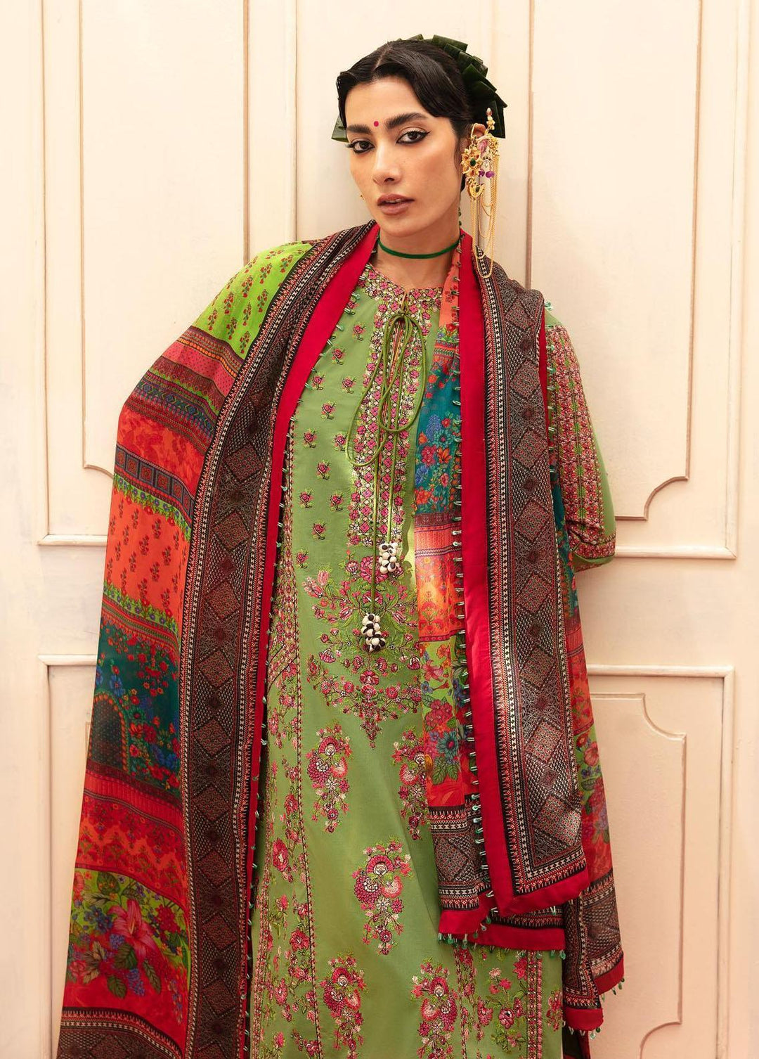 Mausam by Hussain Rehar Embroidered Lawn Suits Unstitched 3 Piece HRR23M Sahir - Eid Collection