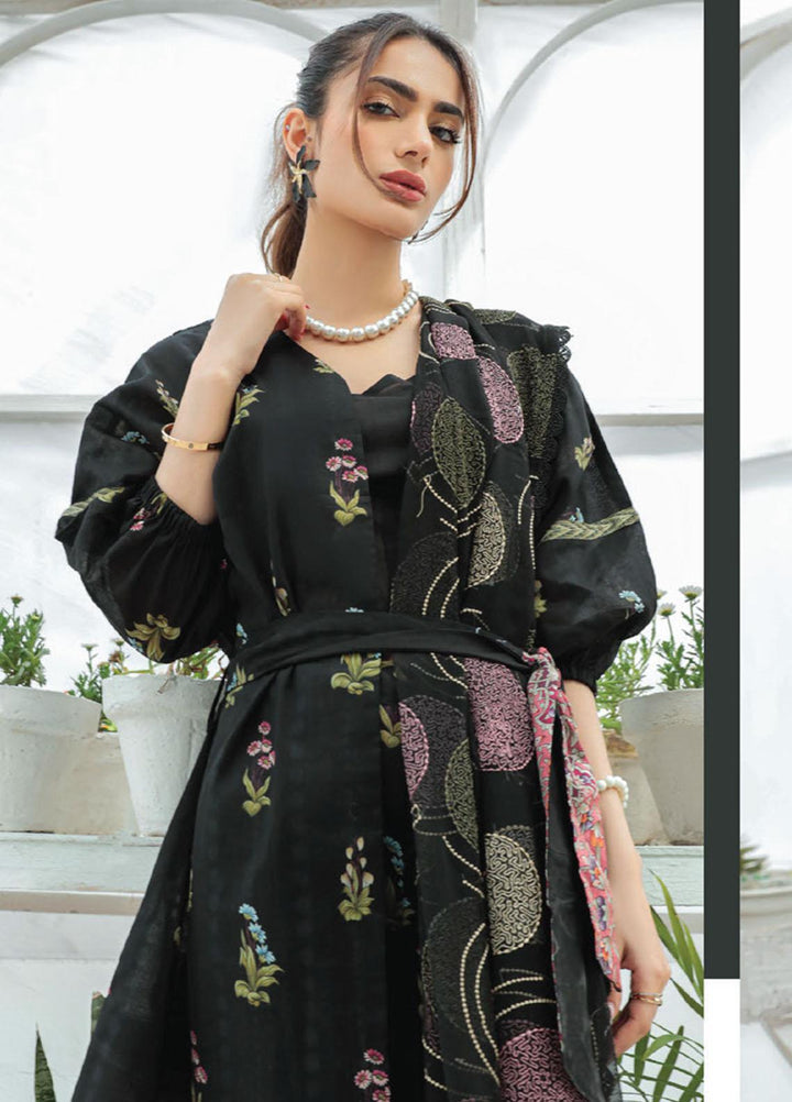 Maya By Humdum Printed Lawn Suits Unstitched 3 Piece HD23MY D-01 - Summer Collection