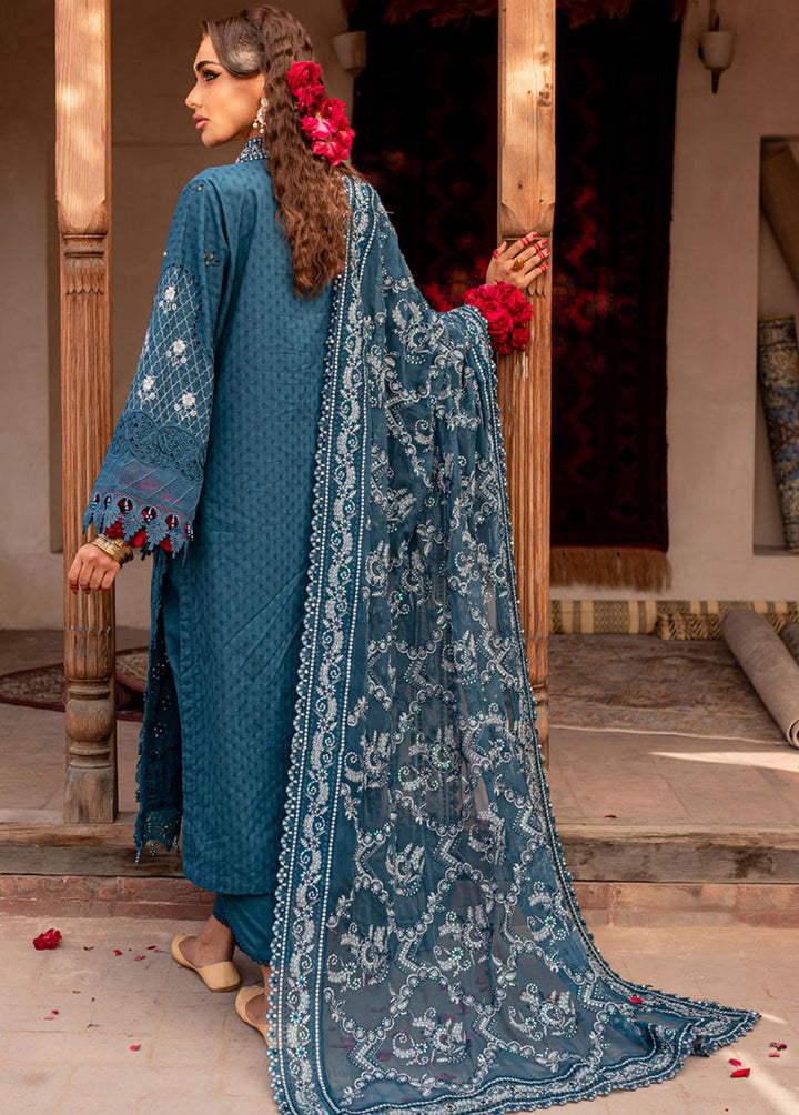 Maya By Nureh Embroidered Lawn Suits Unstitched 3 Piece NU23CC NS-75 - Festive Collection