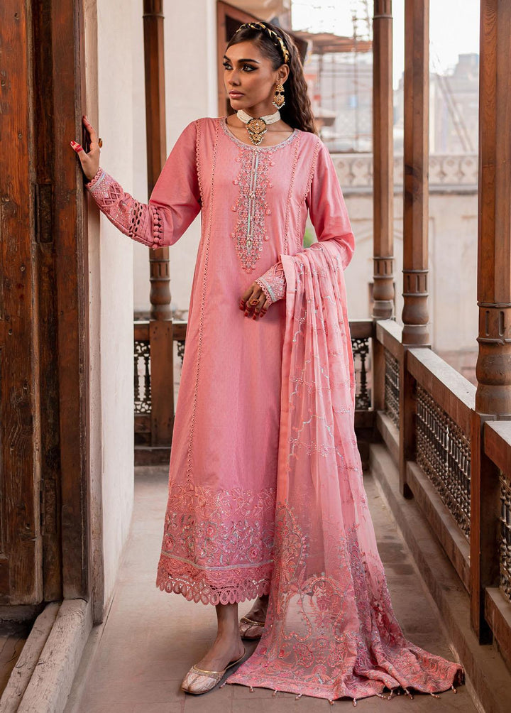 Maya By Nureh Embroidered Lawn Suits Unstitched 3 Piece NU23CC NS-76 - Festive Collection