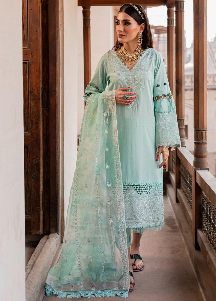 Maya By Nureh Embroidered Lawn Suits Unstitched 3 Piece NU23CC NS-77 - Festive Collection