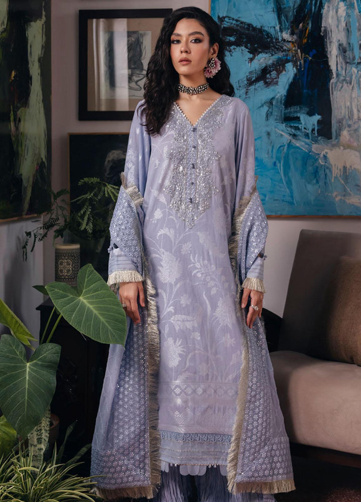 Maya By Nureh Embroidered Jacquard Suits Unstitched 3 Piece NU23MY NJ-84 - Winter Collection