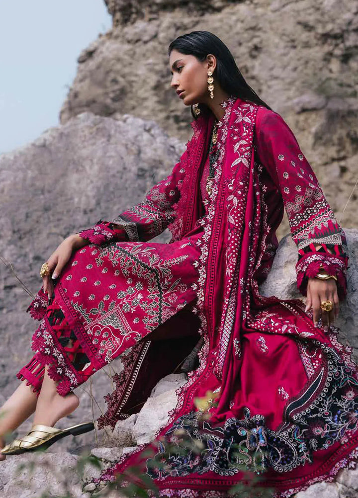 Maya by Nureh Embroidered Khaddar Suit Unstitched 3 Piece NU24MW NW-95 - Winter Collection